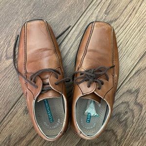Florsheim kids size 13.5 brown dress shoes